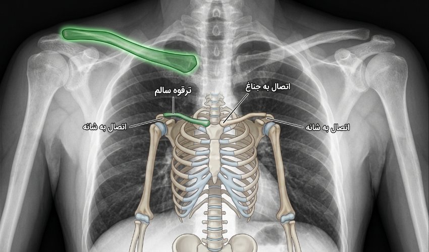 عکس ترقوه سالم