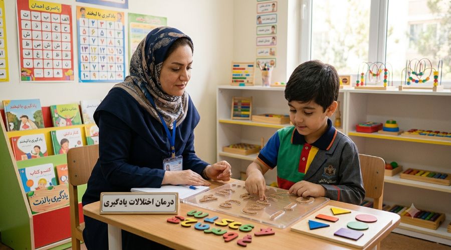 کاردرمانی برای اختلال یادگیری