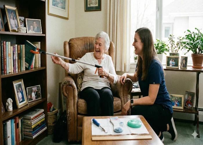 کاردرمانی در منزل