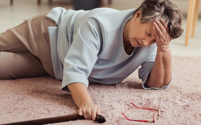 علت افتادن در بیماران پارکینسون